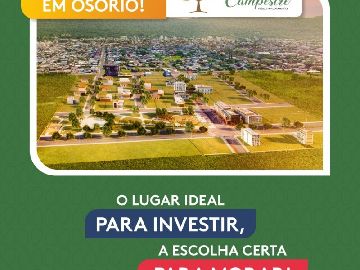 Condi��o de parcelamento em at� 100 meses, direto com a loteadora, com uma entrada de 20%