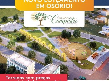 Condi��o de parcelamento em at� 100 meses, direto com a loteadora, com uma entrada de 20%