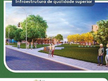 Condi��o de parcelamento em at� 100 meses, direto com a loteadora, com uma entrada de 20%