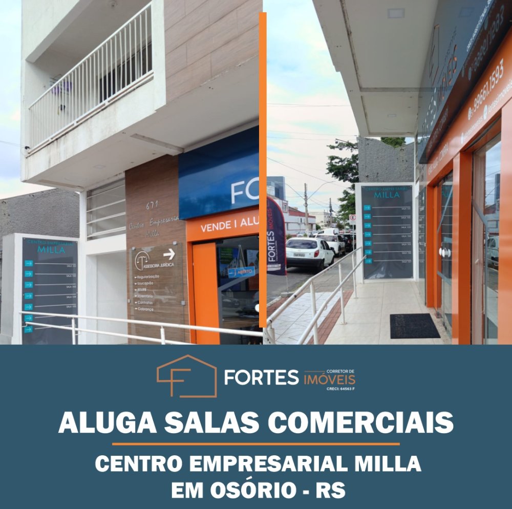 Sala Comercial - Aluguel - Centro - Os�rio - RS