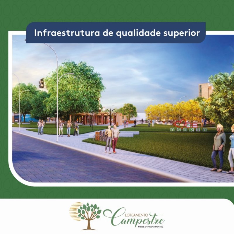Condi��o de parcelamento em at� 100 meses, direto com a loteadora, com uma entrada de 20%